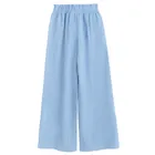 Cool Club, Komplet dziewczęcy, Bluzka bez rękawów, Spodnie materiałowe, wide, niebieski