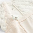 Cool Club, Komplet dziewczęcy, Body z długim rękawem, Bluza rozpinana, Półśpiochy, Pielucha muślinowa, mix