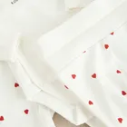 Cool Club, Komplet dziewczęcy, Body z długim rękawem, Półśpiochy, Pajac, Czapka, biały