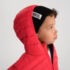 Cool Club, Kurtka chłopięca z kapturem, czerwona