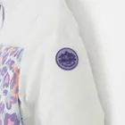 Cool Club, Kurtka narciarska dziewczęca z kapturem, ocieplana, biało-fioletowa