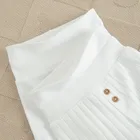 Cool Club, Półśpiochy niemowlęce, bawełna organiczna, białe, zestaw, 2 szt.