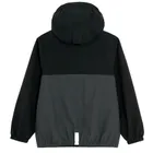 Cool Club, Przeciwdeszczowa kurtka chłopięca z kapturem, grafitowa