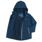 Cool Club, Przeciwdeszczowa kurtka chłopięca z kapturem, granatowa