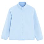 Cool Club, Przeciwdeszczowa kurtka dziewczęca z kapturem, 3w1, Bluza, rozpinana, polarowa, niebieska