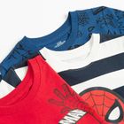 Cool Club, T-shirt chłopięcy, mix, Spider-Man, zestaw, 3 szt.