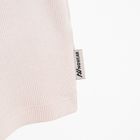 Crop top prążkowany z domieszką modalu NOWEAR