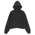 Czarna bluza cropp boxy z kapturem NOWEAR