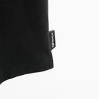 Czarny t-shirt o kroju relaxed S.W.Smiley NOWEAR