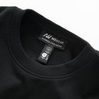 Czarny t-shirt unisex o luźnym kroju NOWEAR