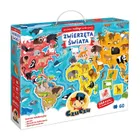 CzuCzu, puzzle małego odkrywcy, Zwierzęta Świata, 60 elementów