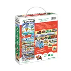 CzuCzu, Tak działa transport, puzzle, 60 elementów, gra, 4+