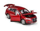 Daffi, MSZ, Audi Q7, pojazd, model metalowy, czerwony, 1:32