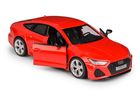 Daffi, MSZ, Audi RS 7 Sportback, pojazd, model metalowy, czerwony, 1:35