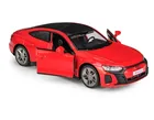 Daffi, MSZ, Audi RS E-Tron GT, pojazd, model metalowy, czerwony, 1:36