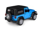 Daffi, MSZ, Jeep Wrangler, pojazd, model metalowy, niebieski, 1:32