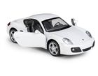 Daffi, MSZ, Porsche Cayman S, pojazd, model metalowy, biały, 1:32