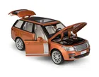 Daffi, MSZ, Range Rover 2013, pojazd, model metalowy, pomarańczowy, 1:34
