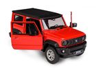 Daffi, MSZ, Suzuki Jimny, pojazd, model metalowy, czerwony, 1:26