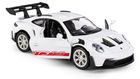 Daffi, RMZ City, Porsche 911 GT3 RS, pojazd, model metalowy, biały, 1:32