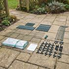 Edenia, Miva, mini szklarnia foliowa z półkami, 73-143-195 cm