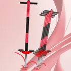 Enero, skoczek pogo, drążek do skakania, czerwony