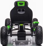 Enero Toys, gokart na pedały, czarno zielony