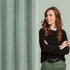 Eurofirany, zasłona gotowa, Angelica, 140-250 cm, miętowy