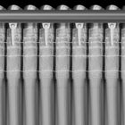 Eurofirany, zasłona gotowa. Cameron, na taśmie, 140-270 cm, srebrny