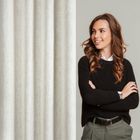 Eurofirany, zasłona gotowa, Elina, 140-250 cm, naturalny