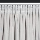 Eurofirany, zasłona gotowa, Ingrid, na taśmie, 140-270 cm, stalowy