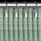 Eurofirany, zasłona gotowa, Jula2, na taśmie, 140-270 cm, ciemnozielony