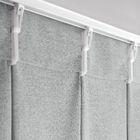 Eurofirany, zasłona gotowa, Nelisa, 125-270 cm, srebrny