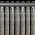 Eurofirany, zasłona gotowa, Neska, na taśmie, 140-270 cm, beżowy