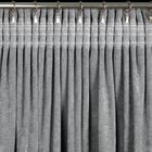 Eurofirany, zasłona gotowa, Nilo, na taśmie, 140-270 cm, szary