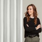 Eurofirany, zasłona gotowa, Vani, 140-250 cm, naturalny