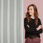 Eurofirany, zasłona gotowa, Vani, 140-250 cm, platynowy