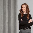 Eurofirany, zasłona gotowa, Vani, 140-250 cm, szary