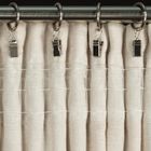 Eurofirany, zasłona gotowa, Vani, na taśmie, 140-270 cm, beżowy