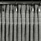 Eurofirany, zasłona gotowa, Vani, na taśmie, 140-270 cm, szary