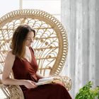 Eurofirany, zasłona gotowa, Zaria, 140-250 cm, biały