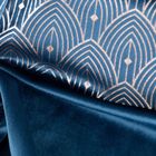 Eurofirany, zasłona zaciemniająca gotowa, Agnes, 140-250 cm, granatowy