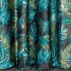 Eurofirany, zasłona zaciemniająca gotowa, na taśmie, Davos, 140-270 cm, czarny