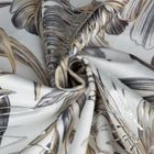 Eurofirany, zasłona zaciemniająca gotowa, na taśmie, Rodos, 140-270 cm, biały