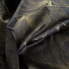 Eurofirany, zasłona zaciemniająca gotowa, Stella, 140-250 cm, czarny