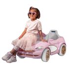 EVO, kabriolet, pojazd na akumulator, różowy