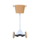 EVO, Mini Cruiser, 3-kołowa hulajnoga z koszyczkiem, błękitna