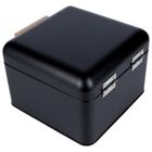 Excellent Houseware, chlebak metalowy, czarny