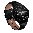 Garett, Quantum, smartwatch, stalowy, czarny