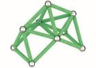 Geomag, Glow Recycled, konstrukcyjne klocki magnetyczne, 42 elementów